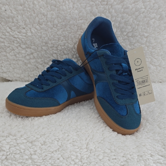 No Boundaries Shoes - No Boundaries Teal and Brown Sneakers